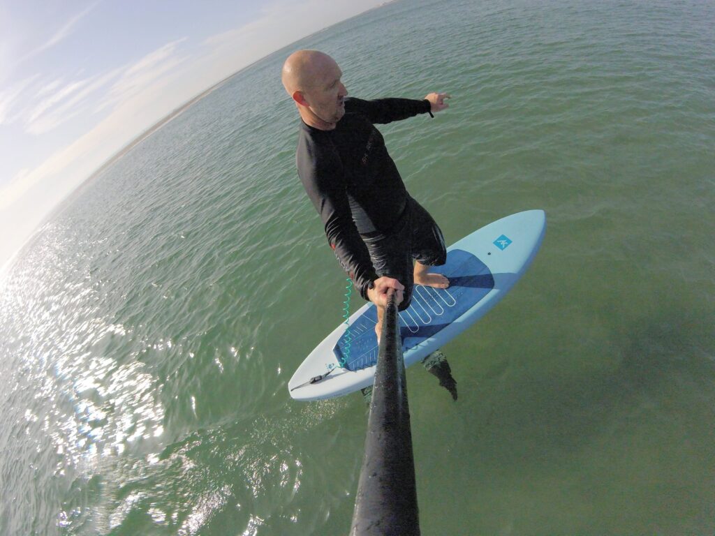 SUP Foiling mit einem Downwind SUP Foil Board